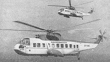 Helikopterflyvning i Grønland Helikopterflyvning i Grønland