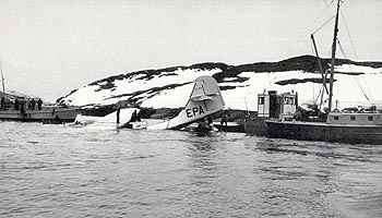 Flyulykke på Grønland Flyulykke på Grønland